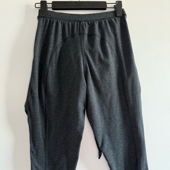 Lululemon Tie One On Pants Leggings Tie Wrap Front Harem Pants Dark Gray Size S - Picture 5 of 12